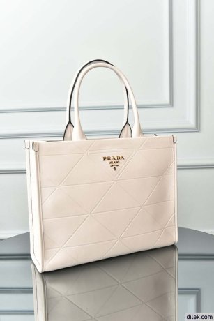 Prada Large Leather Symbole Bag