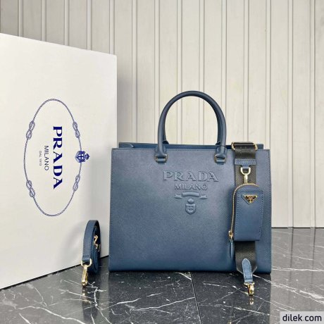Prada Large Saffiano Leather Handbag