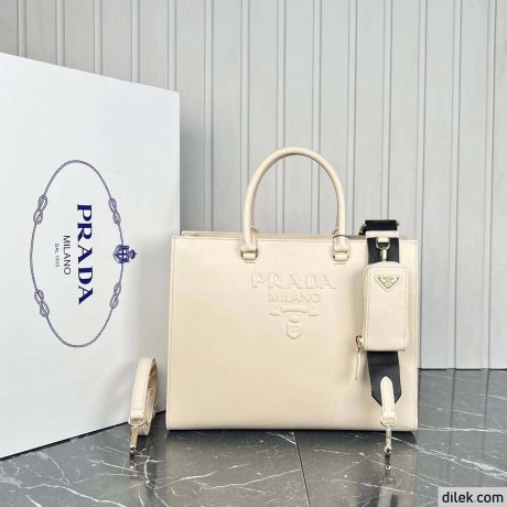 Prada Large Saffiano Leather Handbag