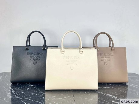 Prada Large Saffiano Leather Handbag
