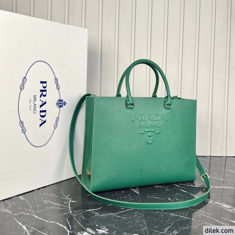 Prada Large Saffiano Leather Handbag