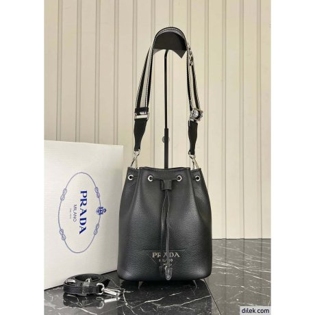 Prada Leather Bucket Bag