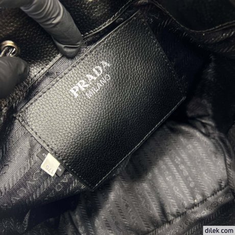 Prada Leather Bucket Bag