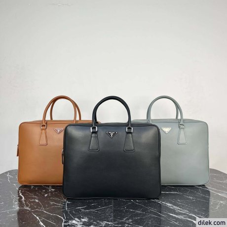 Prada Leather Work Bag