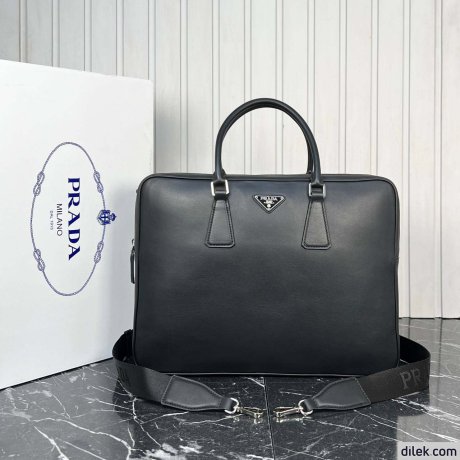 Prada Leather Work Bag