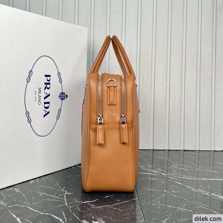 Prada Leather Work Bag