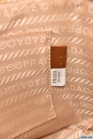 Prada Linen Tote Bag