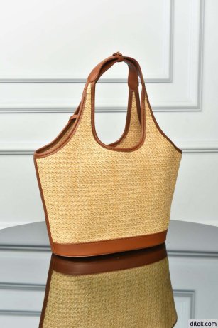 Prada Linen Tote Bag