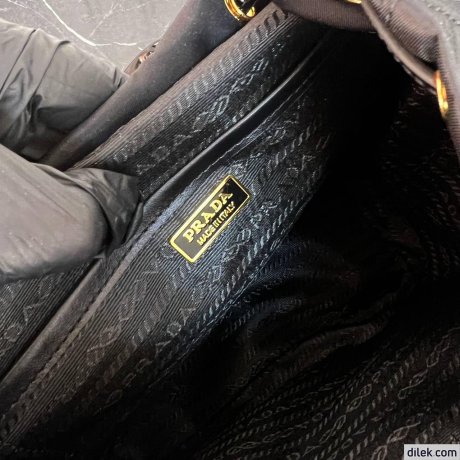 Prada Medium Re-Nylon And Brushed Leather Backpack