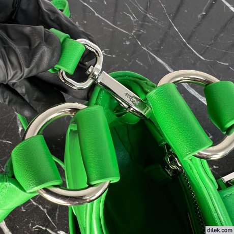 Prada Moon Re-Nylon and Leather Bag