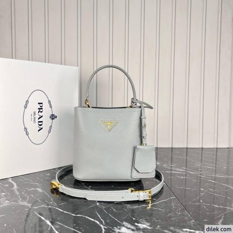 Prada Panier Small Saffiano Leather Bag