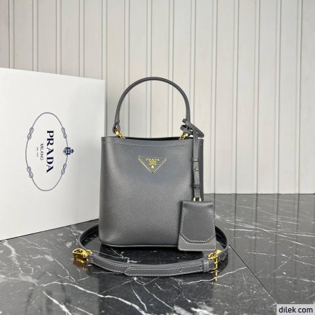 Prada Panier Small Saffiano Leather Bag