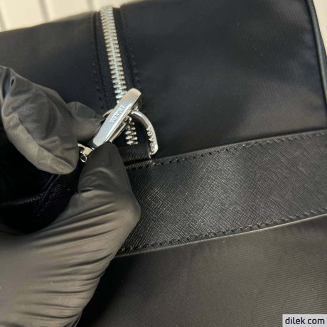 Prada Re-Nylon And Saffiano Leather Duffle Bag