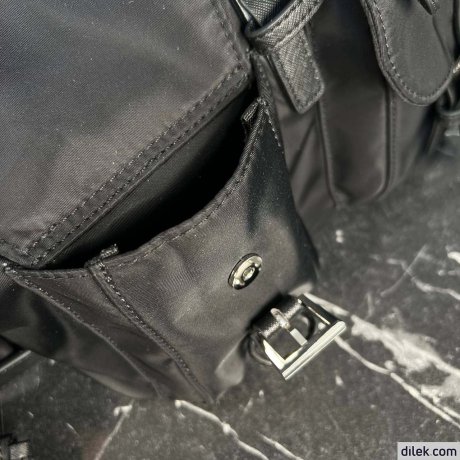 Prada Re-Nylon Medium Backpack With Pouch