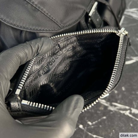 Prada Re-Nylon Medium Backpack With Pouch