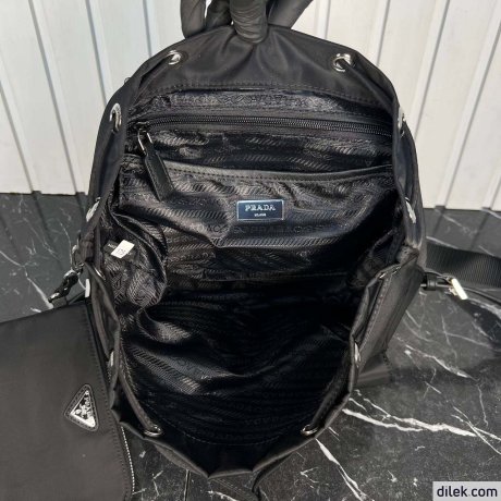 Prada Re-Nylon Medium Backpack With Pouch