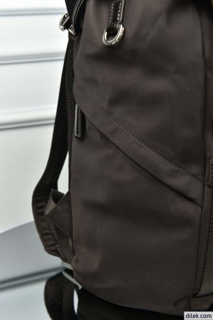 Prada Re-Nylon And Brushed Leather Backpack
