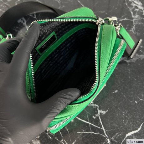 Prada Saffiano Leather Shoulder Bag