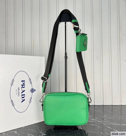 Prada Saffiano Leather Shoulder Bag
