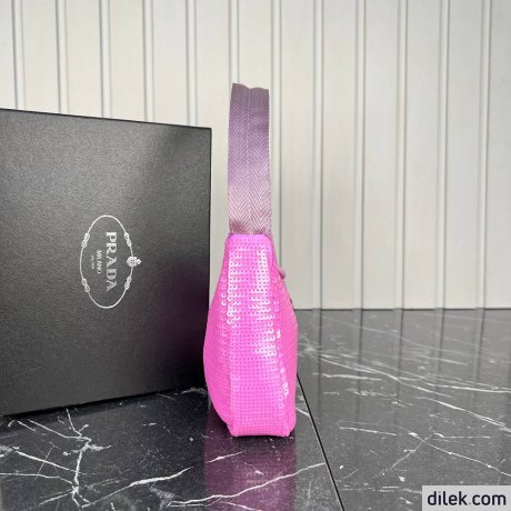 Prada Satin Mini-Bag With Crystals