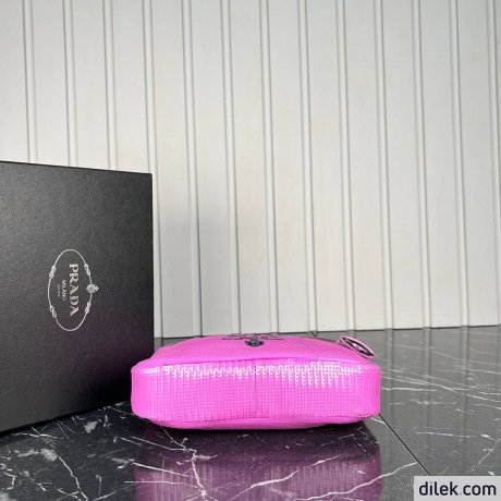 Prada Satin Mini-Bag With Crystals