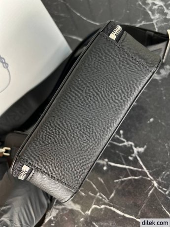 Prada Small Brique Leather Bag