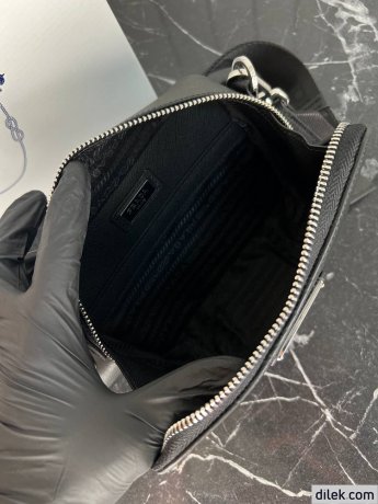 Prada Small Brique Leather Bag