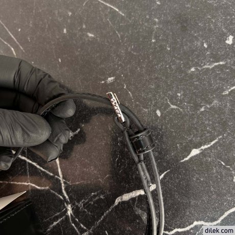 Prada Small Brushed Leather Tote