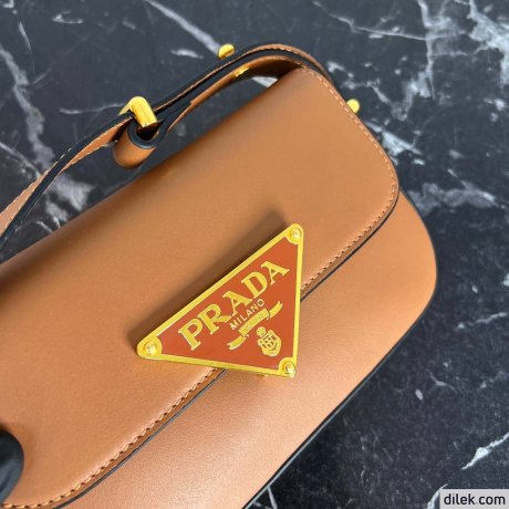 Prada Small Leather Shoulder Bag