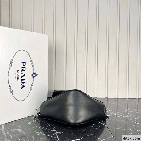 Prada Triangle Leather Mini Bag