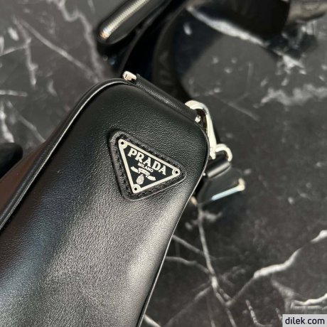 Prada Triangle Leather Mini Bag