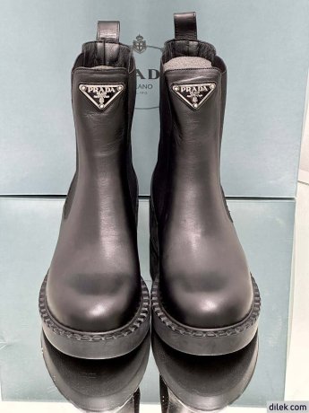 Prada Women Leather Boot