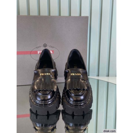 Prada Women Leather Loafer