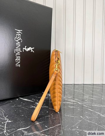 Saint Laurent Cassandre Pouch Leather