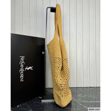 Saint Laurent Icare In Raffia