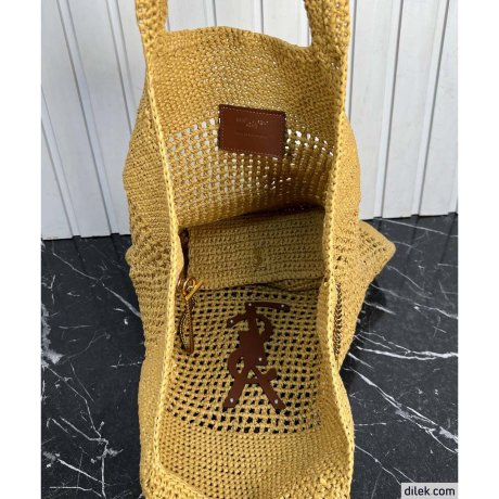 Saint Laurent Icare In Raffia