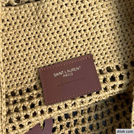 Saint Laurent Icare In Raffia