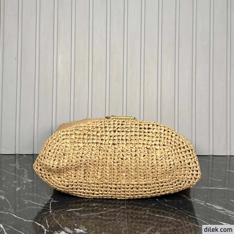 Saint Laurent Icare In Raffia