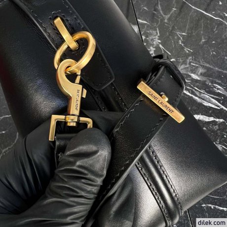 Saint Laurent Le 37 Shiny Leather Small Bag