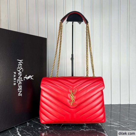 Saint Laurent Loulou Medium Shoulder Bag