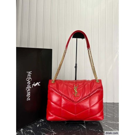 Saint Laurent Loulou Puffer Large Bag