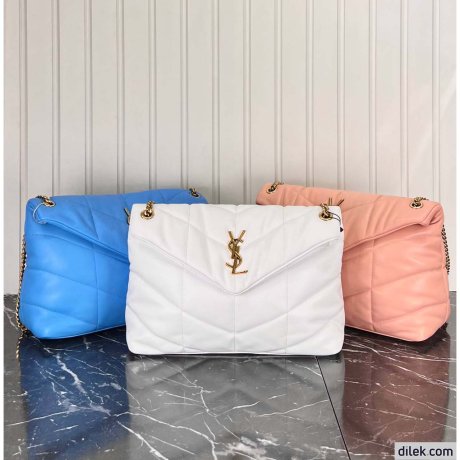 Saint Laurent Loulou Puffer Large Bag