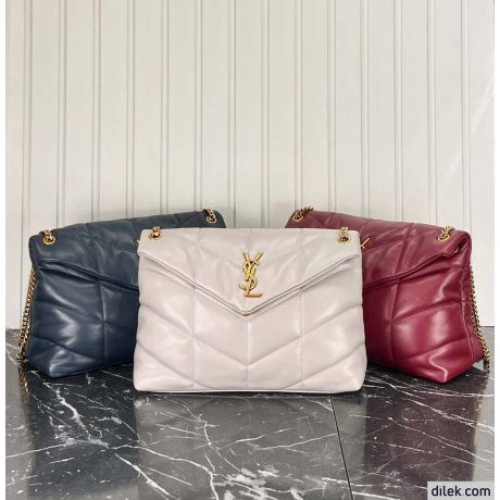 Saint Laurent Loulou Puffer Large Bag