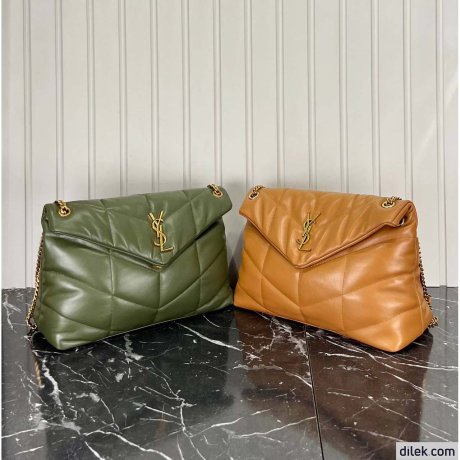 Saint Laurent Loulou Puffer Large Bag