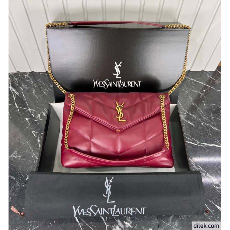 Saint Laurent Loulou Puffer Large Bag