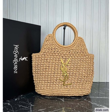 Saint Laurent Raffia Bag