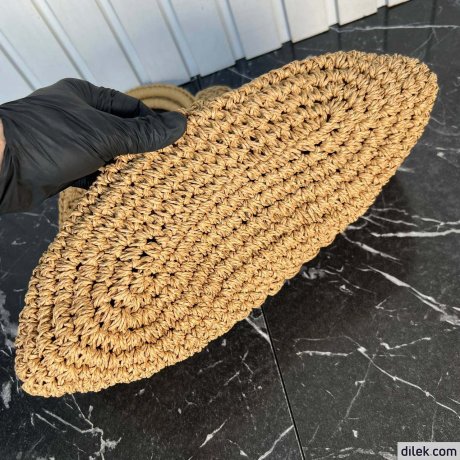 Saint Laurent Raffia Bag