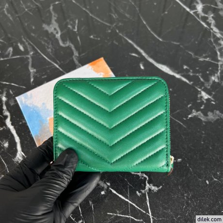 Saint Laurent Cassandre Metalasse Bi-Fold Wallet