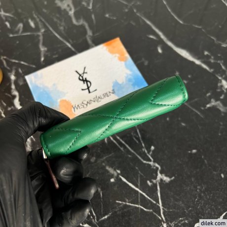 Saint Laurent Cassandre Metalasse Bi-Fold Wallet