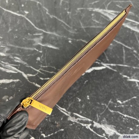 Tod's Timeless Shopping Bag in Raffia and Leather Medium